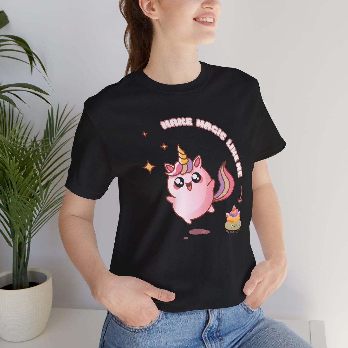 🦄 “Make Magic Like Me” Unicorn Tee - Unisex