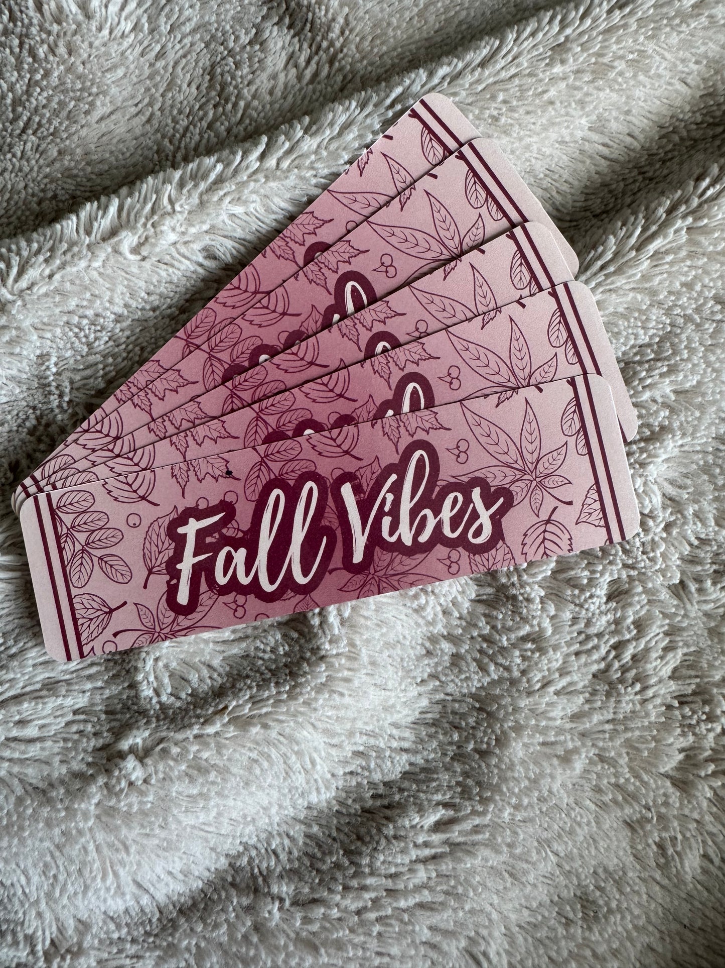Classic Laminated Bookmarks - Fall Collection