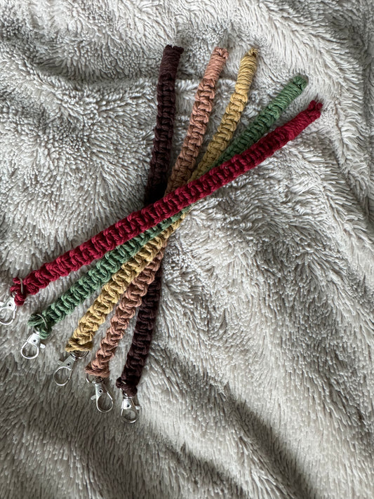 Macrame Keychain - Fall Collection