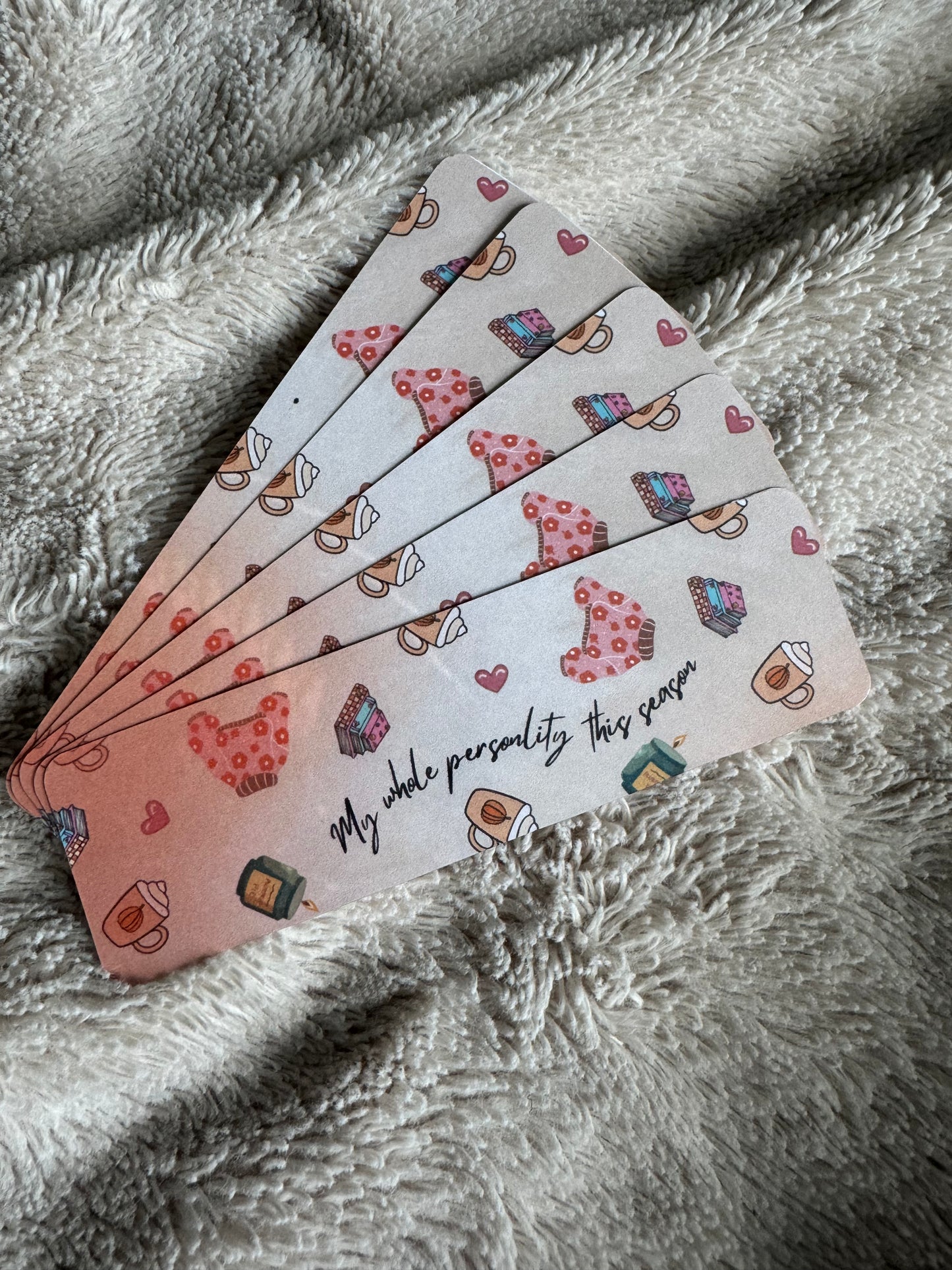 Classic Laminated Bookmarks - Fall Collection