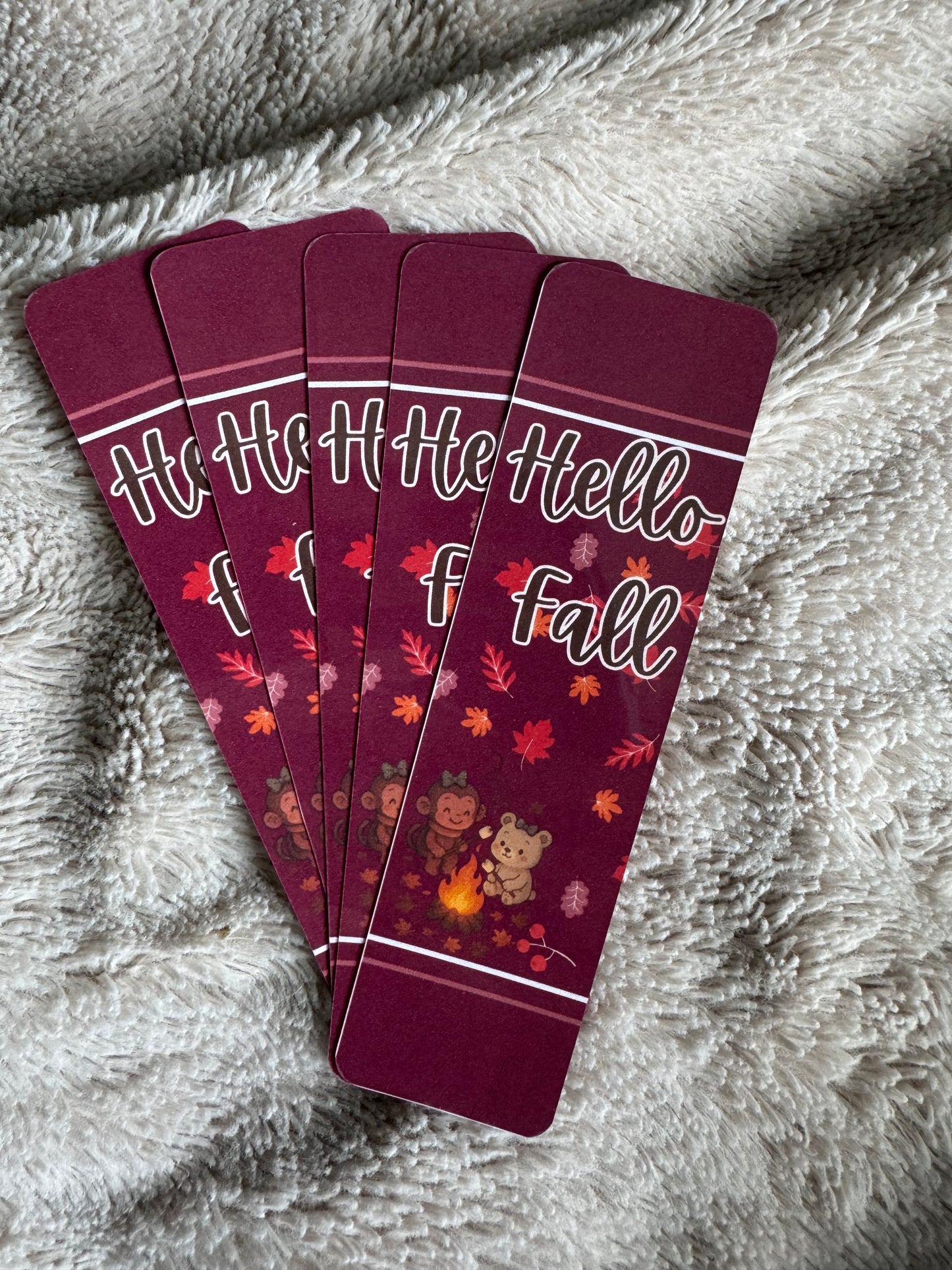 Classic Laminated Bookmarks - Fall Collection